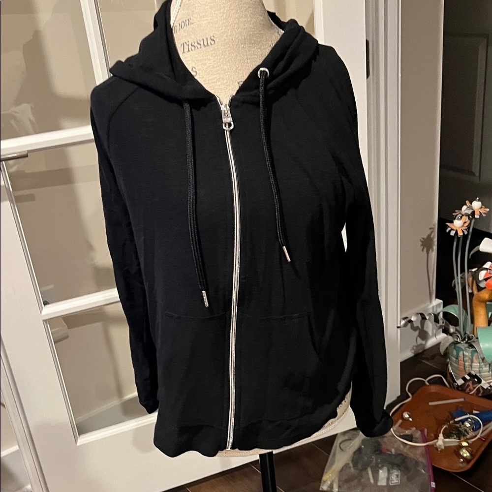 Calvin Klein Performance Black Zip-Up Hoodie
